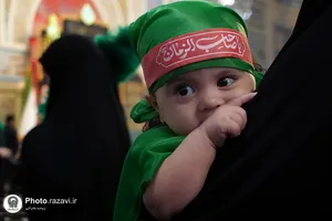 همایش "شیرخوارگان حسینی" در حرم مطهر رضوی-2
