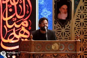 محفل شعر هنرمندان سوره در صحن قدس حرم مطهر رضوی
