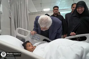 بازدید رئیس اورژانس کشور و رییس کمیسیون بهداشت مجلس از دارالشفا امام رضا علیه&zwnj;السلام