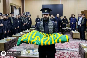 تشرف کاروان سفیران امام رضا علیه&zwnj;السلام به حرم امامین عسکریین