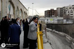 بازدید مسئولین روابط عمومی&zwnj;های استان از پروژه&zwnj;های عمرانی حرم مطهر رضوی