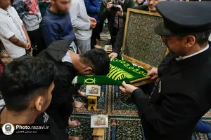 حضور خدام بارگاه منور رضوی در کانون اصلاح تربیت مشهد