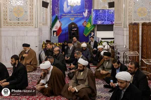 تشرف مهمانان کنگره بین&zwnj;المللی امناءالرسل به حرم مطهر رضوی