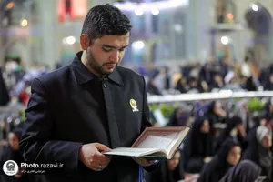 مراسم احیا شب بیست و یکم ماه مبارک رمضان در حرم مطهر رضوی-1