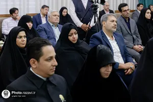 دیدار کارکنان نمونه با تولیت آستان قدس رضوی