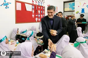 چهارشنبه&zwnj;های امام رضایی در دبستان دخترانه غزالی