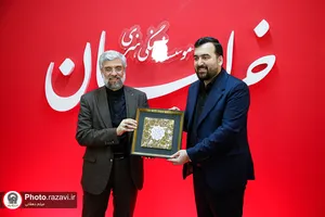 حضور مدیر عالی حرم مطهر امام رضا علیه&zwnj;السلام در دفتر رسانه&zwnj;های استان خراسان رضوی