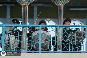 آیین نقاره&zwnj;&zwnj;نوازی ماه ربیع&zwnj;الاول در حرم مطهر رضوی