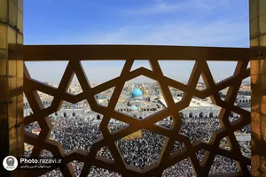 مراسم تحویل سال 1404 در حرم مطهر رضوی-1