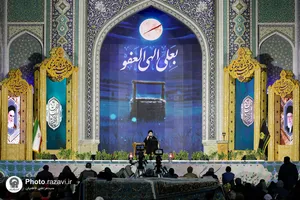 مراسم احیا شب نوزدهم ماه مبارک رمضان در حرم مطهر رضوی - 1