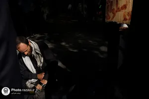 پیاده&zwnj;روی جاماندگان اربعین حسینی در مشهد