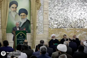 دیدار مداحان، شاعران و هیئات مذهبی با تولیت آستان قدس رضوی