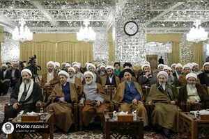 دیدار اساتید پیشکسوت حوزه علمیه مشهد با تولیت آستان قدس رضوی