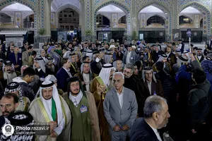 تشرف شیوخ عشایر عراق به حرم مطهر رضوی
