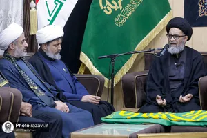 تشرف کاروان سفیران امام رضا علیه&zwnj;السلام به حرم امامین عسکریین