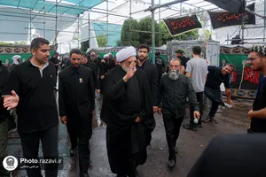 بازدید تولیت آستان قدس رضوی از موکب بنیاد رضوی