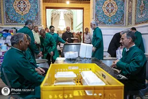 موکب امام رضا علیه&zwnj;السلام در شاهچراغ