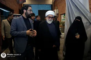 بازدید تولیت آستان قدس رضوی از موکب دخترانه نجمه