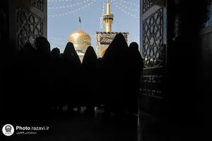 حال و هوای حرم مطهر رضوی در روز زیارتی امام رضا علیه&zwnj;السلام
