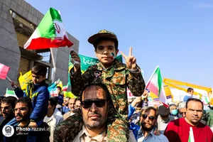 راهپیمایی روز 13 آبان در مشهد مقدس