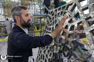 اصلاح نورپردازی روضه منور رضوی