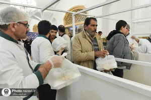 ضیافت اکرام حرم مطهر رضوی