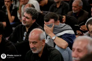 مراسم چهارپایه خوانی در حرم مطهر رضوی