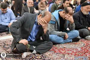 عزاداری روز شهادت امام صادق(علیه&zwnj;السلام) در حرم مطهر رضوی