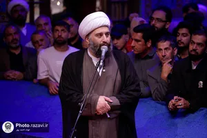سخنرانی حجت الاسلام کاشانی در رواق دارالذکر
