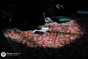 اعتکاف علمی طلاب در مدرسه تابستانی دارالعلم حرم مطهر رضوی-1
