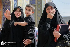 مراسم تحویل سال 1404 در حرم مطهر رضوی-1