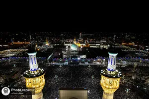 مراسم تحویل سال 1402 در حرم مطهر رضوی - 3