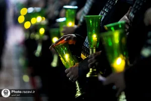 آیین خطبه خوانی شب شهادت امام رضا علیه السلام در حرم مطهر رضوی - 2