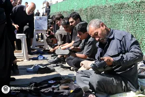مواکب خدمت رسان به زائران بارگاه منور رضوی-2