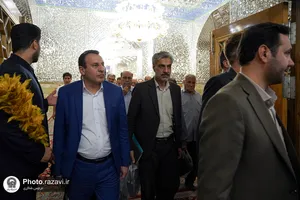تشرف مدیران پرستاری مراکز درمانی سراسر کشور به حرم مطهر رضوی