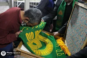 حضور خدام حرم مطهر رضوی در کمپ ماده 16 آقایان