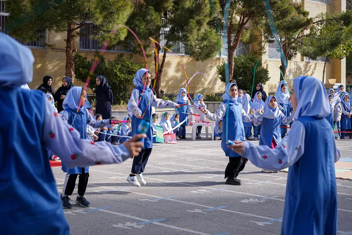 المپیاد ورزشی دانش‌آموزان دختر دبستان امام رضا علیه‌السلام