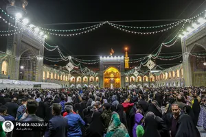 مراسم تحویل سال 1402 در حرم مطهر رضوی - 2