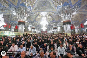 عزاداری ایام شهادت دهه آخر صفر در رواق امام خمینی(ره) حرم مطهر رضوی