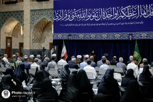 دیدار جمعی از آزادگان هشت سال دفاع مقدس با تولیت آستان قدس رضوی 