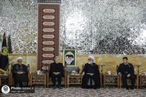 دیدار جمعی از نویسندگان با تولیت آستان قدس رضوی