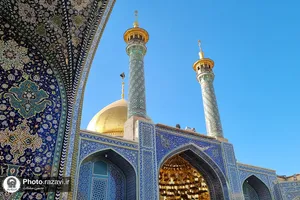 حال و هوای حرم حضرت معصومه در روز شهادت حضرت زهرا(سلام الله علیها)
