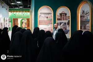 بازدید خواهران خدمه حرم مطهر رضوی از بخش&zwnj;های مختلف حرم امام رضا علیه&zwnj;السلام