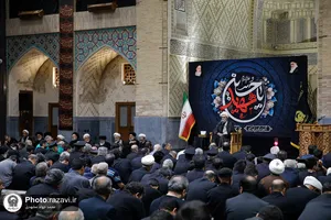 عزاداری عاشورای حسینی با حضور تولیت آستان قدس رضوی