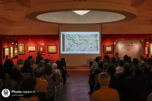 کارگاه خوشنویسی در مکتب هنر رضوان