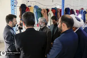 بهره&zwnj;برداری از تجهیزات جدید قالیشویی شرکت فرش آستان قدس رضوی