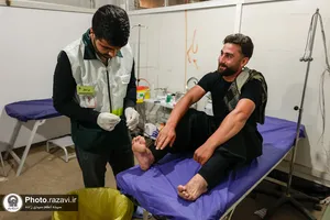 زائران پیاده امام رضا علیه&zwnj;السلام