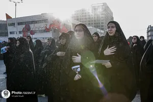 راهپیمایی روز عفاف و حجاب در مشهد