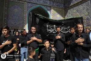 عزاداری روز شهادت حضرت رسول و امام حسن مجتبی علیهم&zwnj;السلام در حرم مطهر رضوی -2