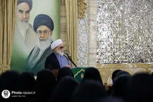 نکوداشت مقام معلم در حرم مطهر رضوی